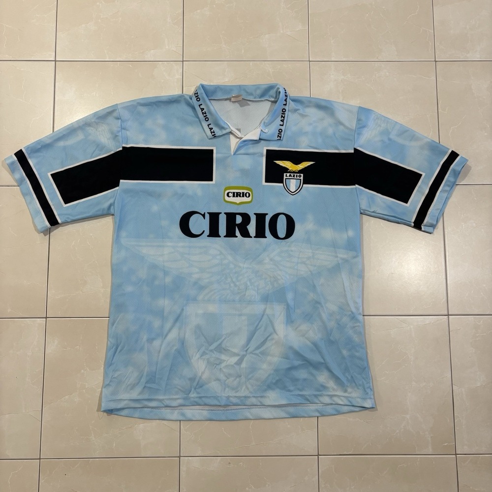 Vintage Lazio Soccer Jersey Football Salas Men's XL Italy Vintage Y2K 90s